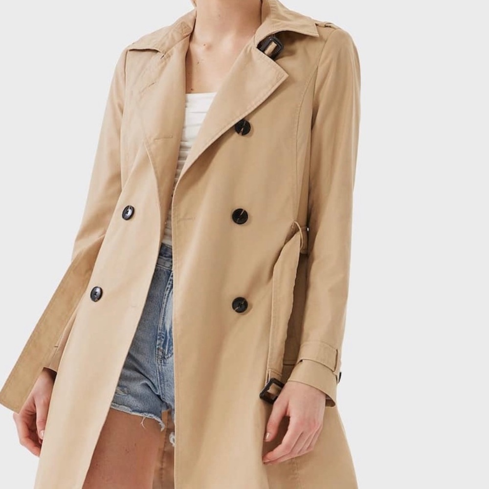 Beige Trench Coat